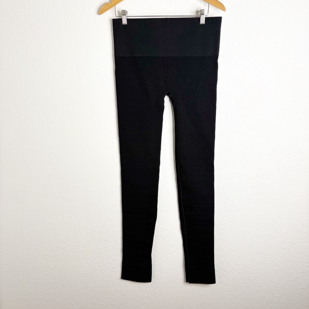 Blanqi Maternity Postpartum Black Leggings Belly‎ Support Size Extra Large